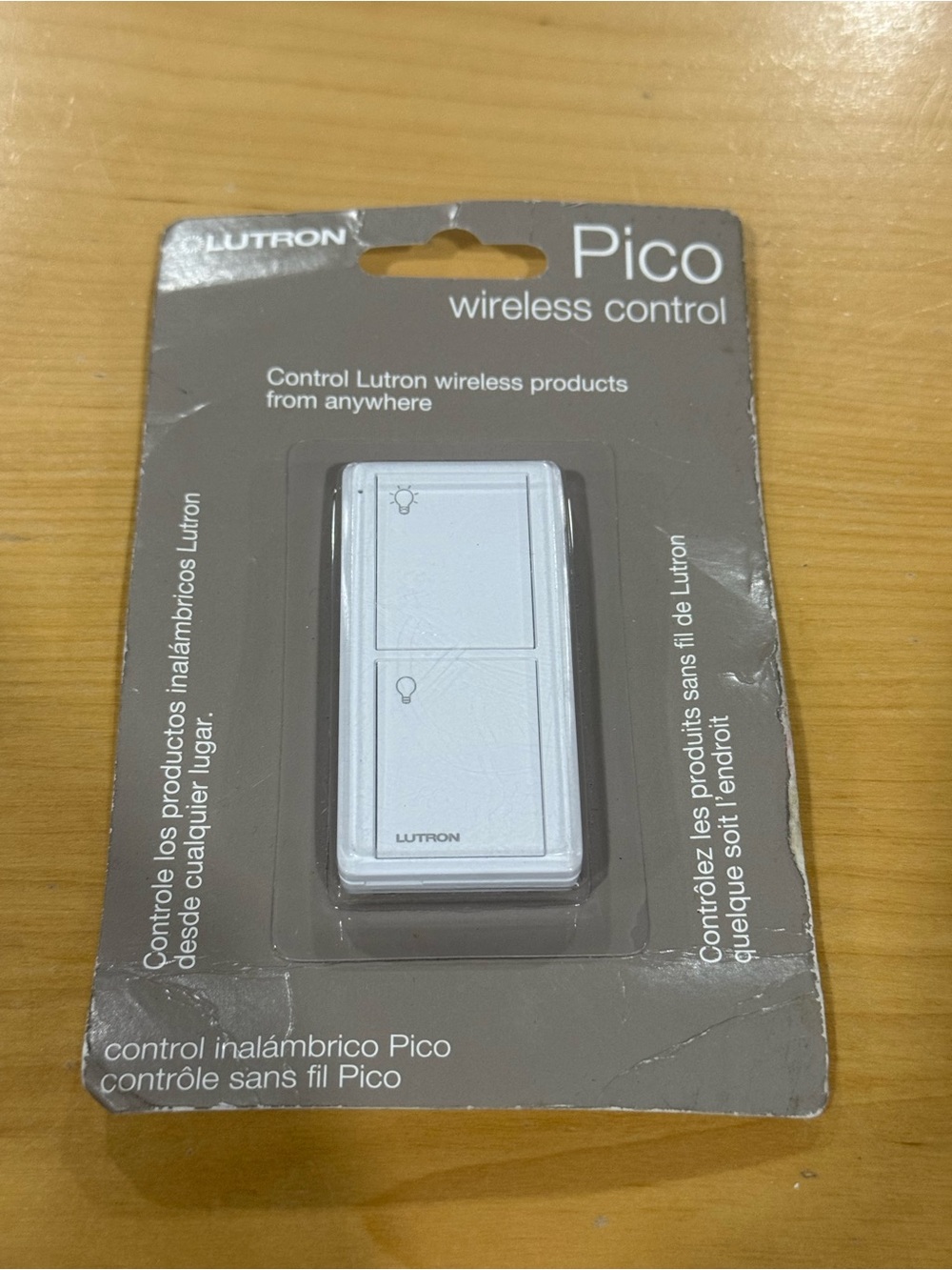 Lutron Pico Wireless Remote Control for Light Switches. New Sealed.